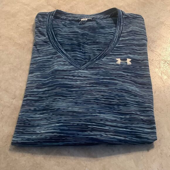 Under Armour V Neck Long Sleeve Tee - Picture 3 of 3